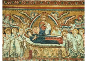mosaico Dormitio Mariae