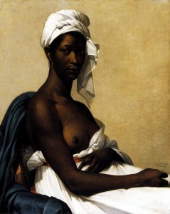 Marie-Guillemine Benoist, Ritratto di donna nera, 1800, olio su tela, Louvre, Parigi